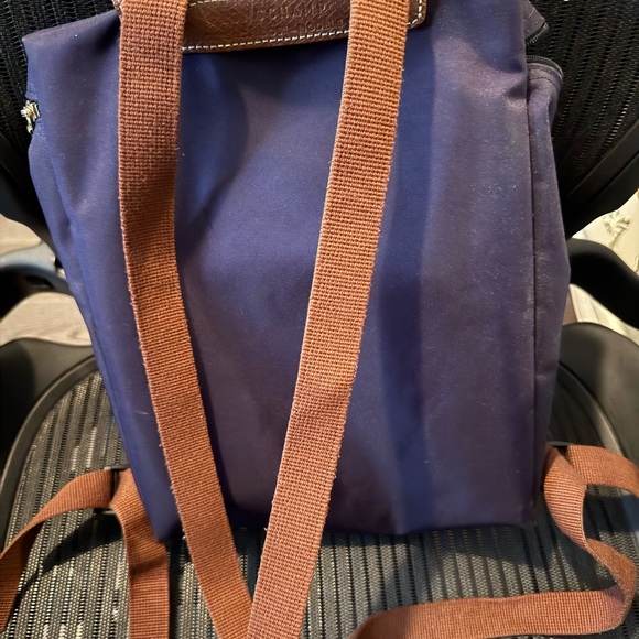 Purple Longchamp Backpack - Picture 3 of 4
